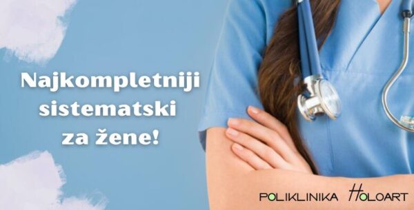 NAJKOMPLETNIJI sistematski i ginekološki pregled za <br>žene sa laboratorijsk...