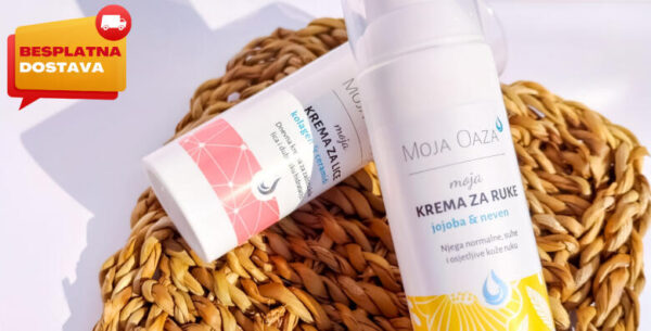 Moja Oaza poklon paket - BESTSELER krema za lice Kolagen&Ceramidi za svilenka...
