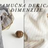 Pamučna dekica - lagana dekica od 100% pamuka atraktivnog i modernog<br> diza...