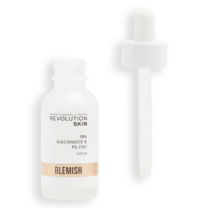 Revolution Skincare serum za ublažavanje pora i nepravilnosti - Blemish and Pore Refining Serum - 10% Niacinamide + 1% Zinc