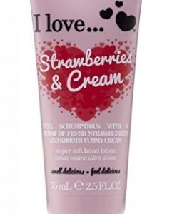 I Love…Cosmetics losion za ruke - Hand Lotion Strawberries & Cream 75 ml