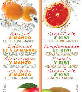 Montagne Jeunesse njegujuća maska - Face Food 2 Masques - Apricot&Mango / Grapefruit&Kiwi