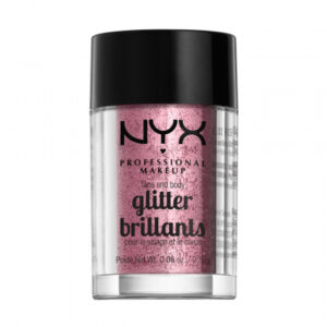 NYX Professional Makeup šljokice za lice i tijelo – Face & Body Glitter – Rose (GLI02)
