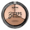 NYX Professional Makeup - 3 Steps To Sculpt Face Sculpting Palette – Fair (3STS01)