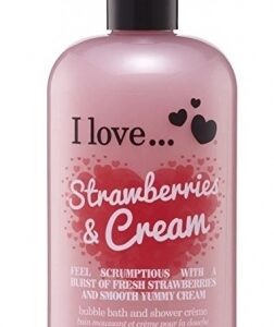 I Love... Cosmetics tuš gel i kupka - Bath & Shower Strawberries & Cream 500 ml