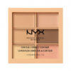 NYX Professional Makeup paleta korektora - Conceal, Correct, Contour Palette – Light (3CP01)