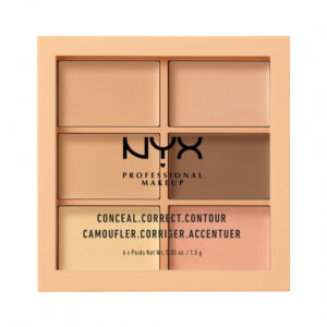 NYX Professional Makeup paleta korektora - Conceal, Correct, Contour Palette – Light (3CP01)