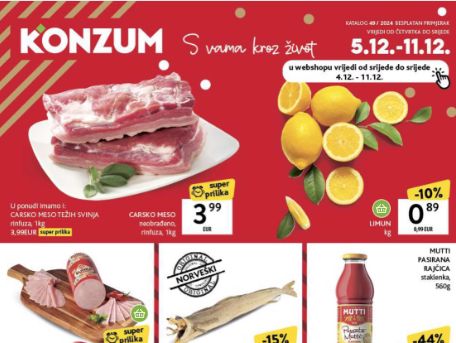 Konzum novi katalog