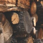 brown firewood