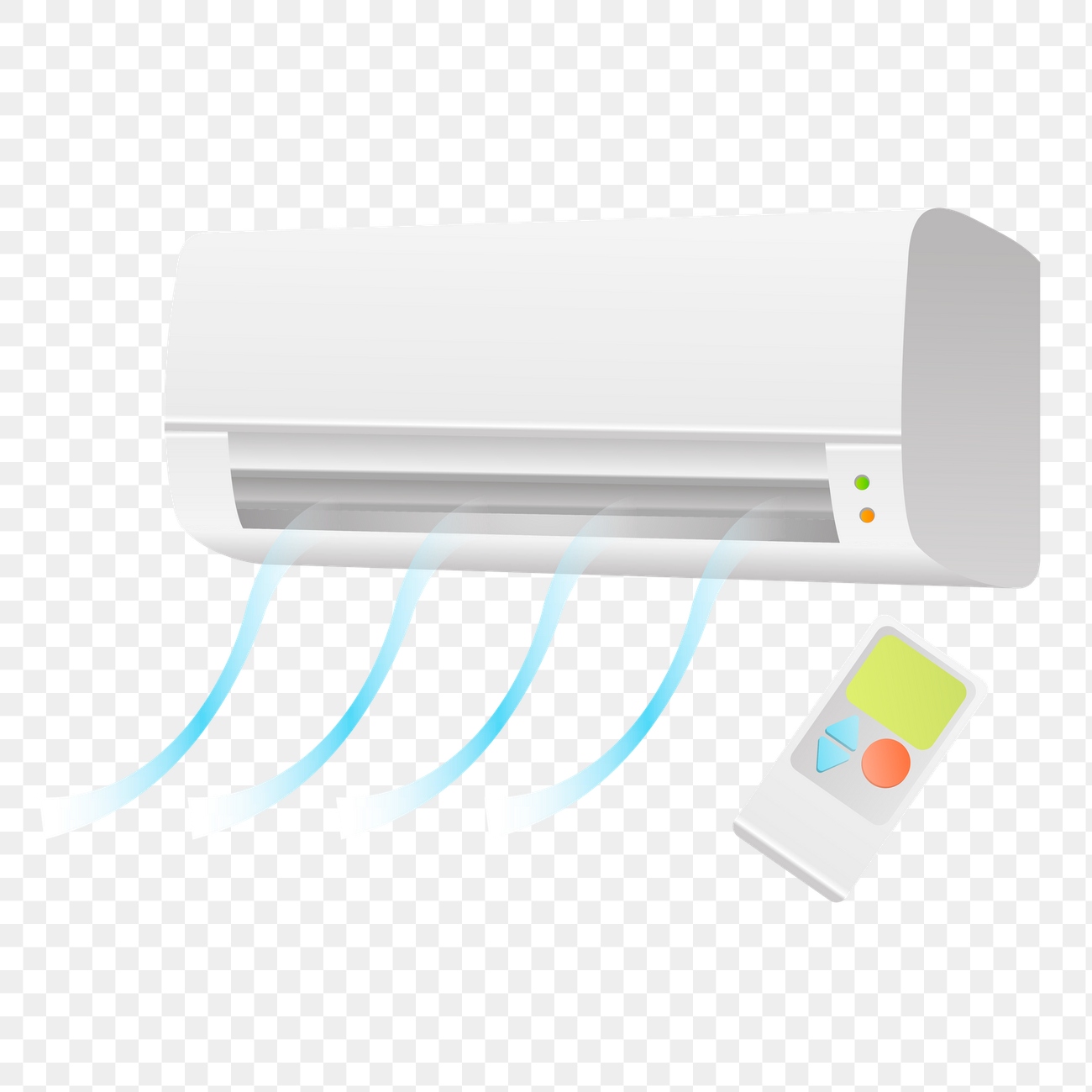 Air conditioner png sticker, utility