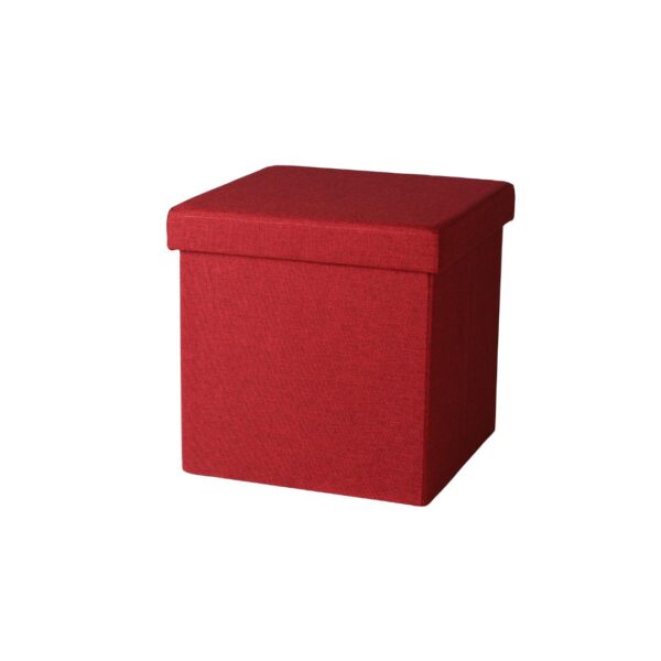 Sklopivi tabure s spremnikom-CRVENA