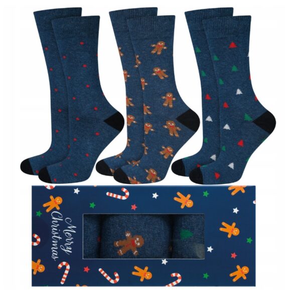 Plavi poklon-MUŠKE ČARAPE