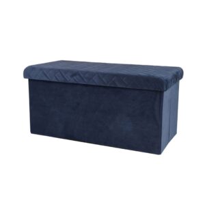 Sklopivi tabure s spremnikom-MORNARSKO PLAVA