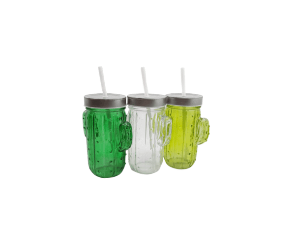 3 dijelni set šalica u obliku kaktusa