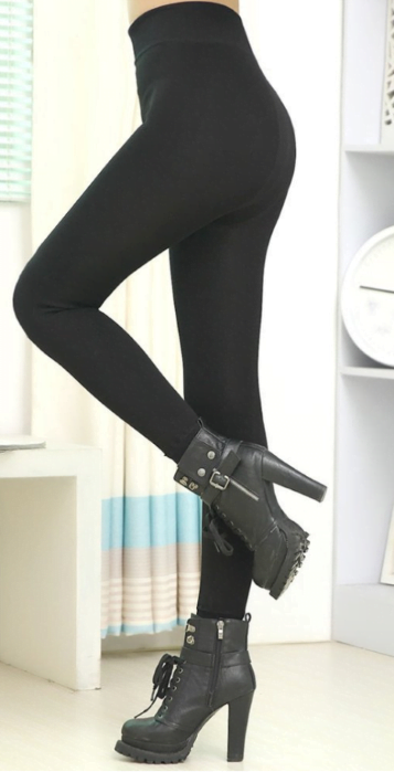 Crne tajice od fleeca