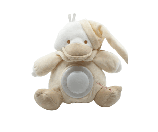 2-6-1 Baby patka s LED svjetlom-Bež