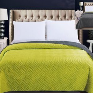 Dvostrani prekrivač Sivo-Žuta