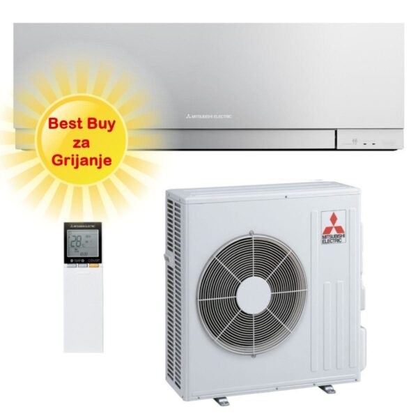 Mitsubishi Electric Klima Uređaj Msz-Ef50Vgks/Muz-Ef50Vg R32 - Najbolja cijena