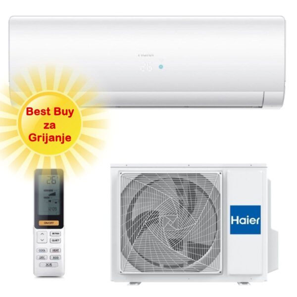 Haier Klima Uređaj As35S2Sf1Fa-Wh/1U35S2Sm1Fa - Najbolja cijena