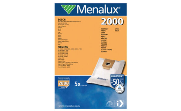 Menalux 2000 vrećice za usisavač