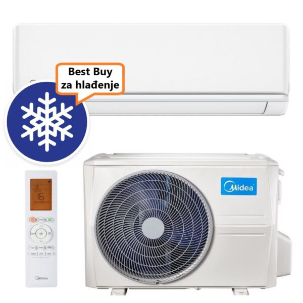 Midea Klima Uređaj Msagbu-12Hrfnx / Mox102-12Hfn8 - Najbolja cijena