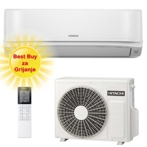 Hitachi Klima Uređaj Rak-Vj25Rhae/Rac-Vj25Whae  R-32 - Najbolja cijena