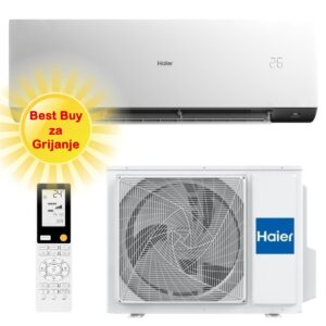Haier Klima Uređaj As35Xchhra-Nr/1U35Kehfra-Nr - Optimiziran Za - Najbolja cijena