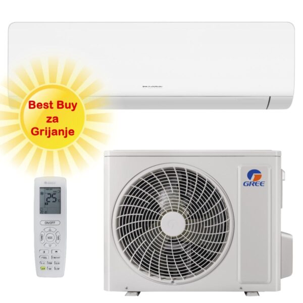 Gree Klima Uređaj Gwh24Awexf / Gwh24Afe - Najbolja cijena