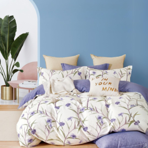 Pamučna posteljina "Iris Garden“