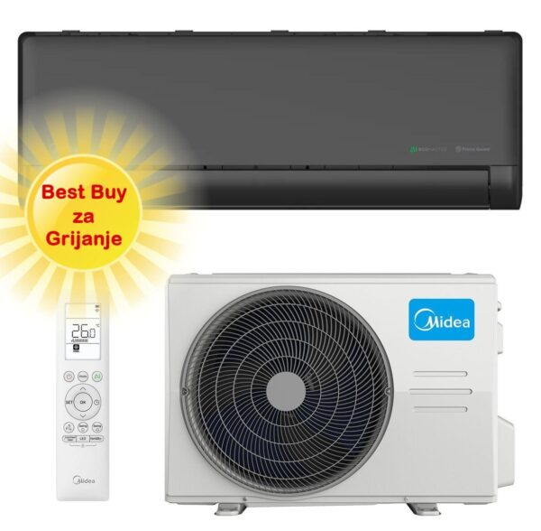 Midea Klima Uređaj Ezb-12Rd6-I/Ez-12Rd6H-O - Najbolja cijena