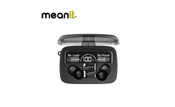 Meanit TWS B400 bluetooth slušalice , crne