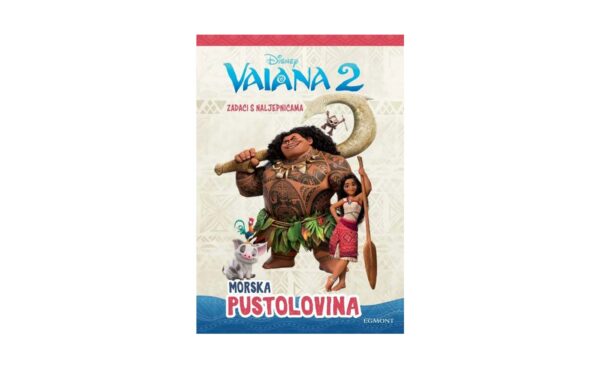 Vaiana 2 Morska pustolovina Zadaci s naljep