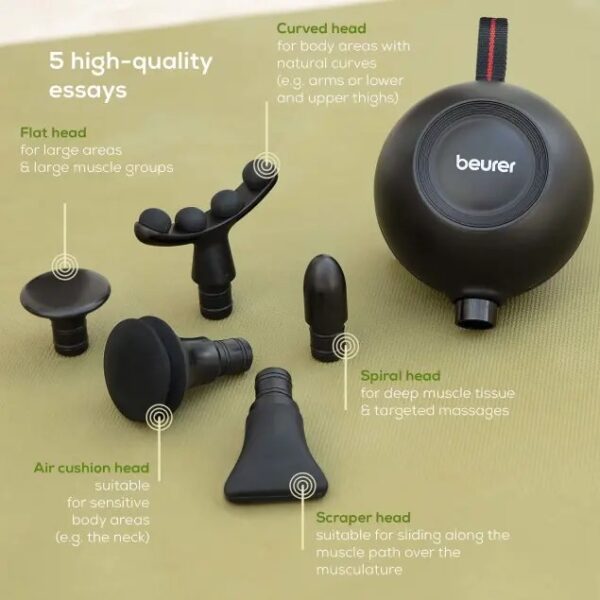 Beurer MG 101 - Ergonomski masažer s tehnologijom senzora pritiska, masaža dubokog tkiva