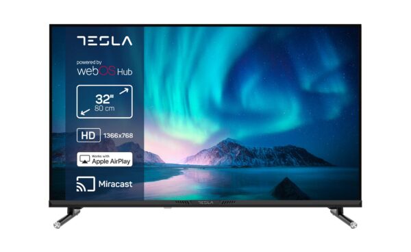 Tesla 32E645BHW HD LED TV