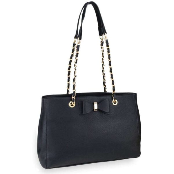 Ženska Torba s Mašnom - Crna