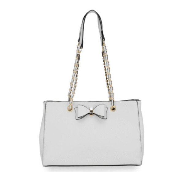 Ženska Torba s Mašnom - Siva