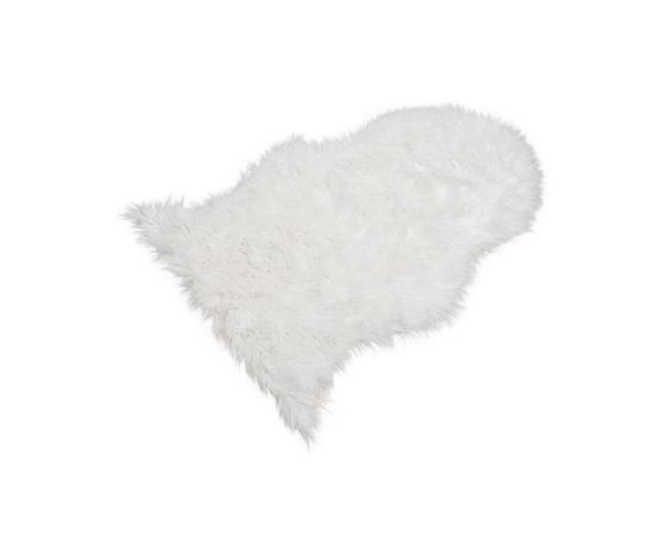 Umjetna ovčja koža 60x90 cm-bijeli