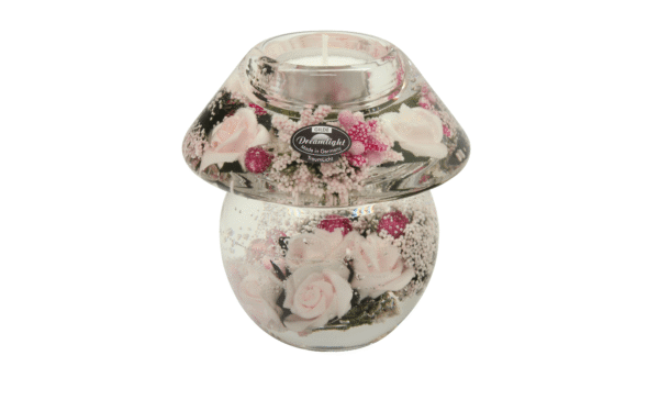 Stakleni Svijećnjak Noblesse Little Rose