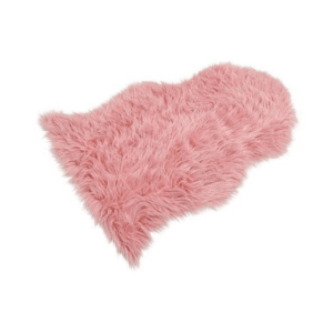 Umjetna ovčja koža 60x90 cm-roza