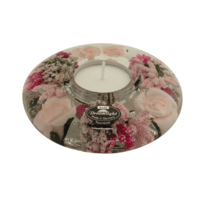 Stakleni Svijećnjak  UFO Little Rose-mini