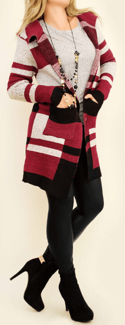 Ženska Vesta-L veličina - Crvena