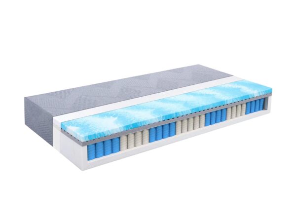 Madrac Mlily Plus 26 cm. Srednje mekana udobnost, navlaka s grafenom, džepićaste opruge, memorijska pjena 140x200 cm