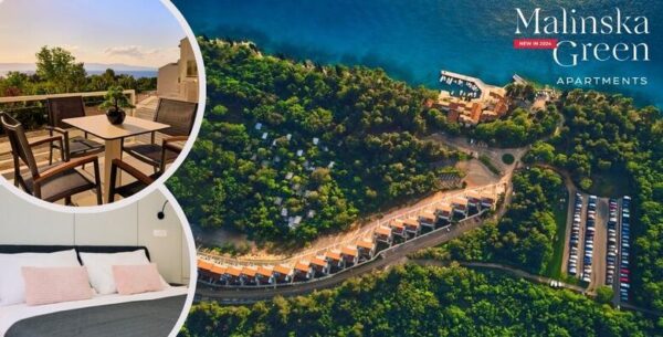 PROLJEĆE NA OTOKU KRKU - 2 noćenja za do 4 odrasle osobe u modernim <br>Malin... – Jadran ponuda