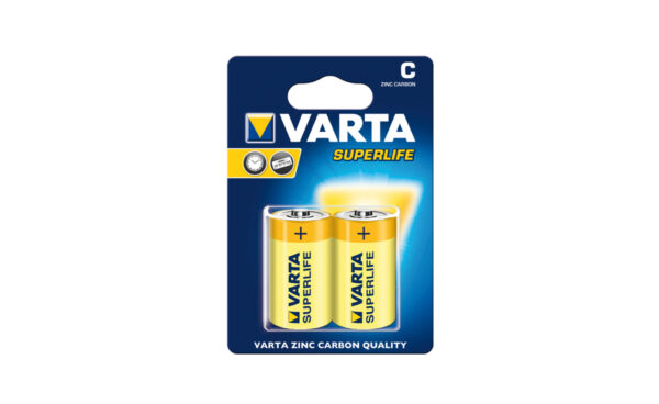 Varta C Superlife baterije,2kom