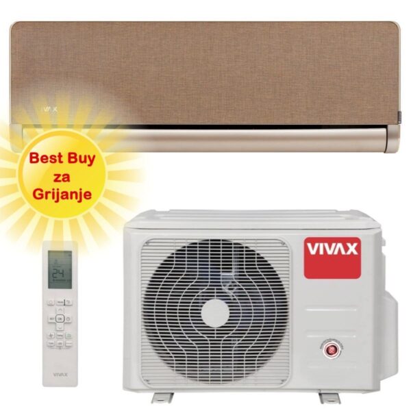 Vivax Klima Uređaj 3,52Kw Acp-12Ch35Aehi+ R32 Gold - Najbolja cijena
