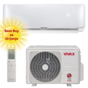Vivax Klima Uređaj 2,64Kw Acp-09Ch25Aeri+ R32 Silver - Najbolja cijena