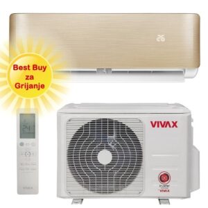 Vivax Klima Uređaj 2,64Kw Acp-09Ch25Aeri+ R32 Gold - Najbolja cijena