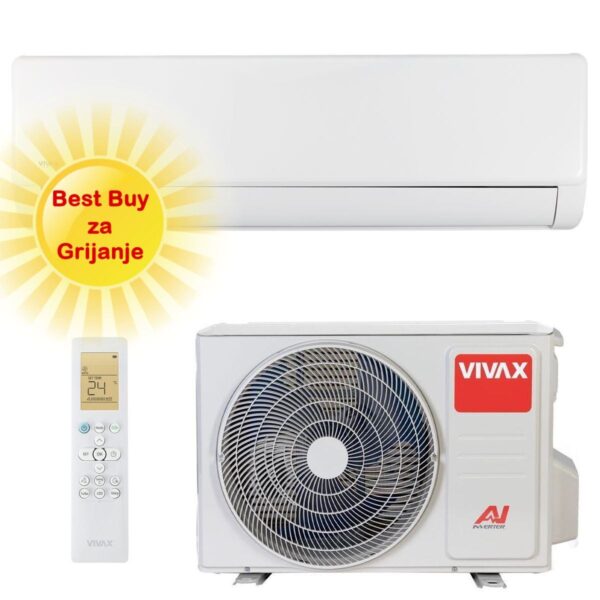 Vivax Klima Uređaj 3,52Kw Acp-12Ch35Aexi Pro R32 - Najbolja cijena