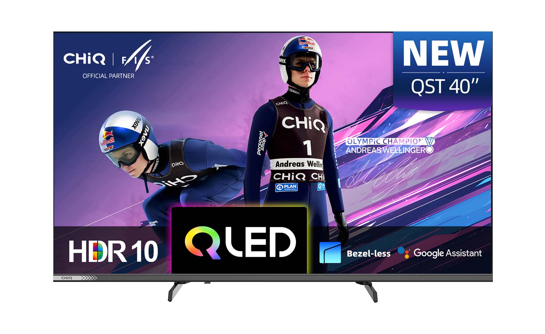 717938-1775636809 CHiQ L40QST (40"/100 cm) Full HD QLED Google Smart TV