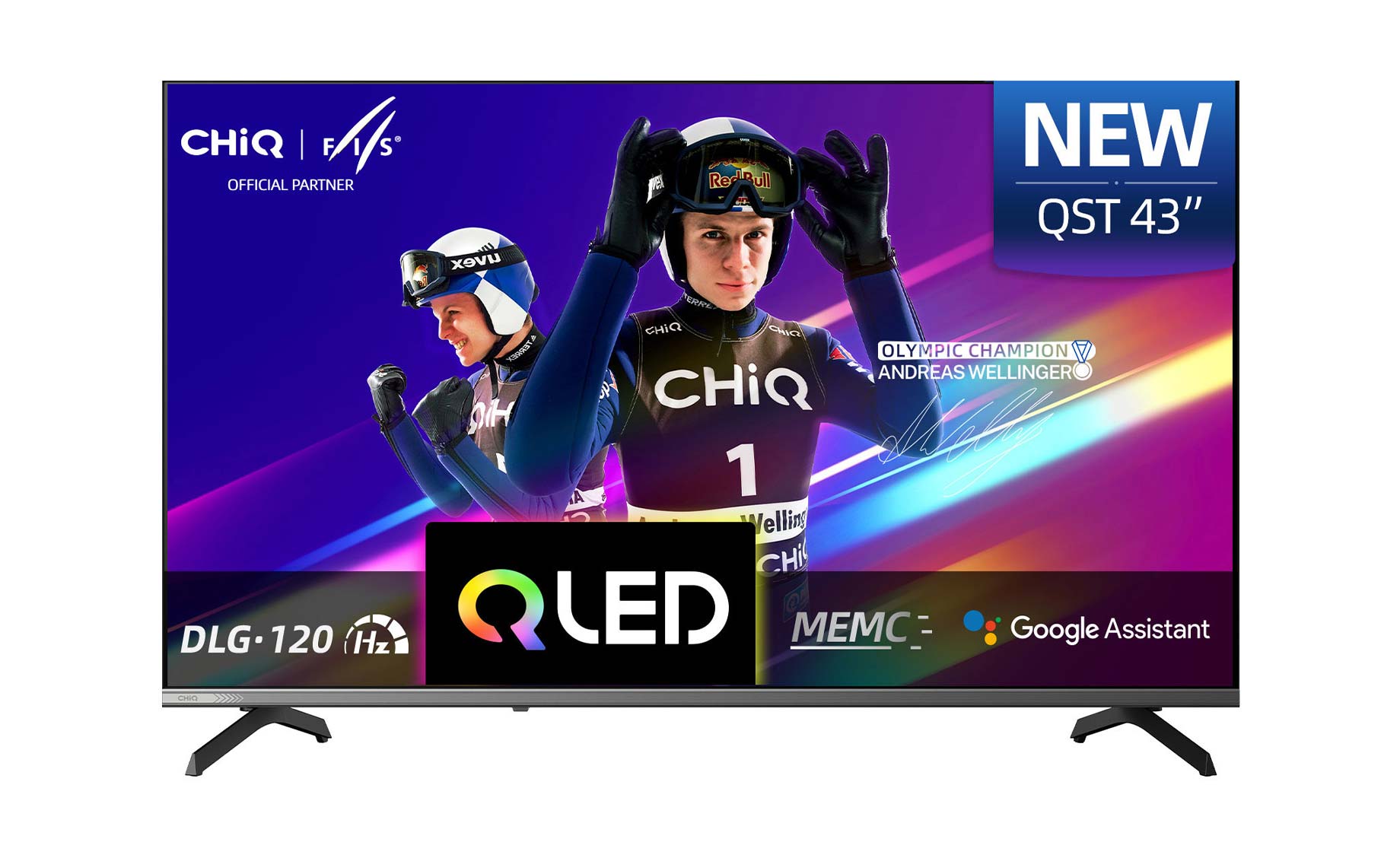 717940-1775636815 CHiQ U43QST (43"/108 cm) Ultra HD QLED Google Smart TV